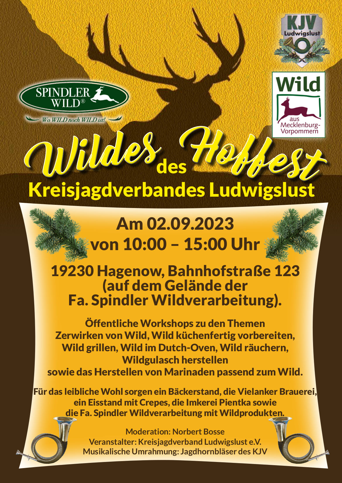 Wildes Hoffest Plakat