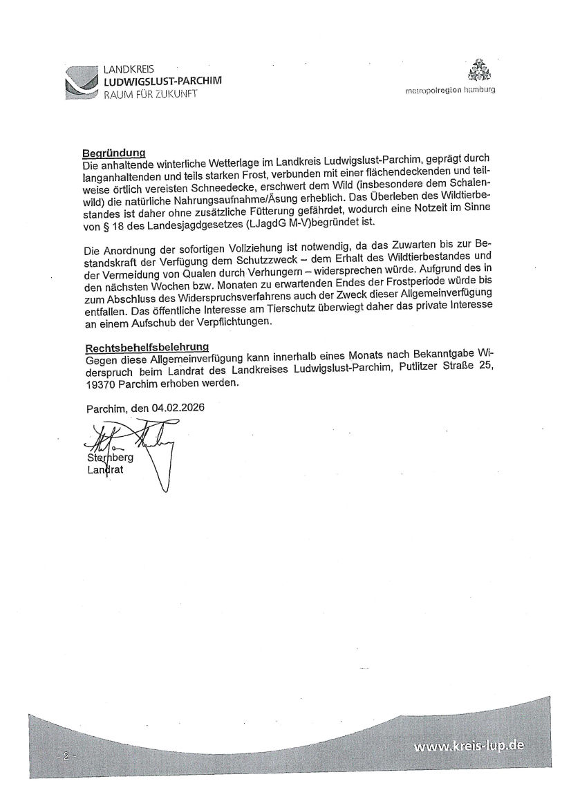 Notzeit fuer Wildtiere 2